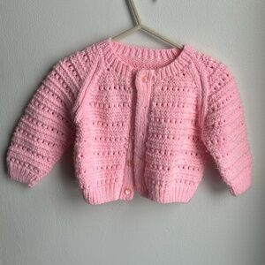 vintage baby sweater 12-18m